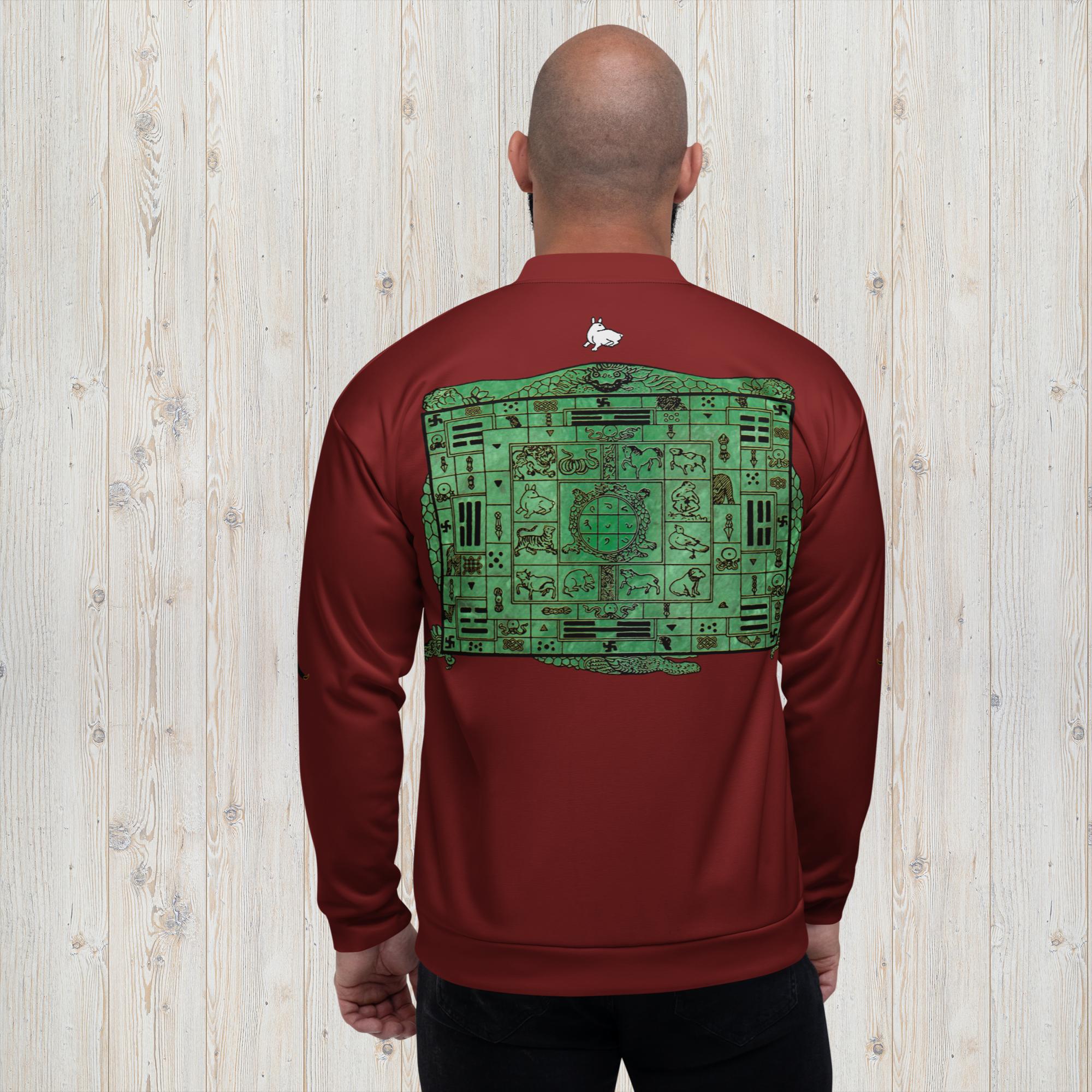 Double Happiness Chinese Medicine Mystic Tablet Bomber Jacket - Image 2