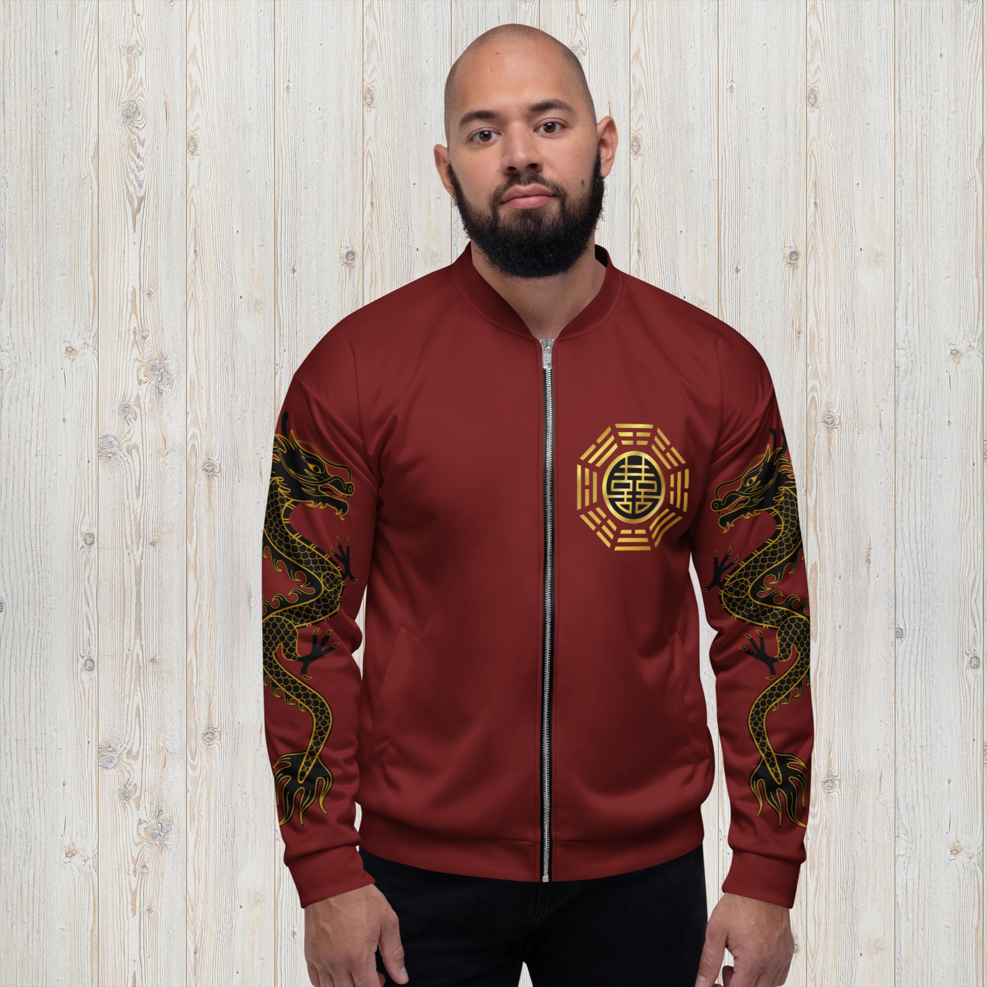 Double Happiness Chinese Medicine Mystic Tablet Bomber Jacket - Image 4